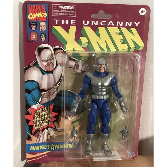 Marvels X-Men Avalanche Action Figure Seismic Force Series 5" Toy - Picture 2 of 5